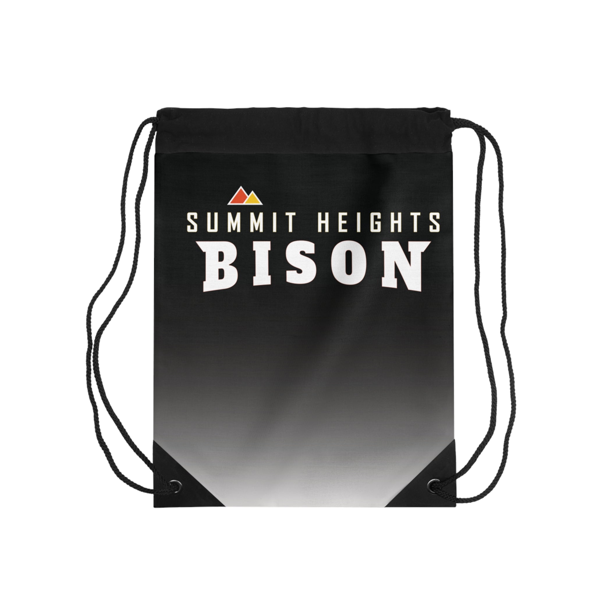 BISON ORIGINALS (Summit Heights Bison - w/Peaks) Drawstring Bag